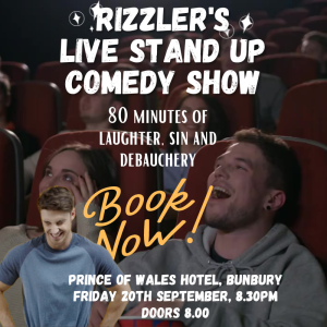 Side splitting comedy at The Prince Of Wales Hotel, Bunbury